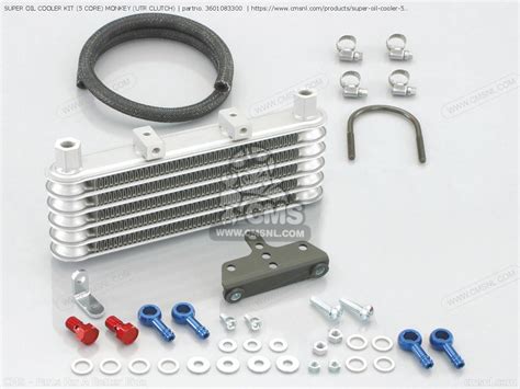 Super Oil Cooler Kit Core Monkey Utr Clutch Kitaco