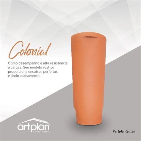 Telha Colonial Natural ArtPlan