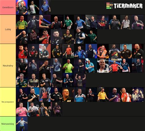 Darts Players Tier List Community Rankings Tiermaker