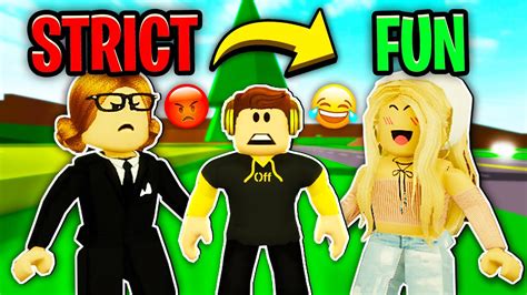 Strict Mom Vs Fun Mom In Roblox Brookhaven 😠😂 Youtube