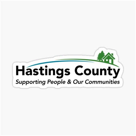 Seal Of Hastings County Ontario Sticker For Sale By Shav Redbubble