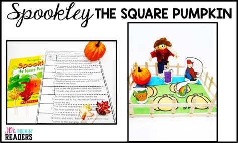 5 Spookley the Square Pumpkin Activities with STEM - JD's Rockin' Readers
