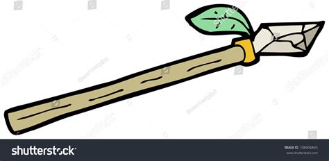 Cartoon Spear Stock Photo 108906845 Shutterstock