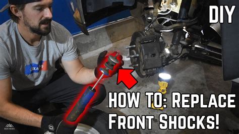 Diy How To Replace Front Shocks Chevrolet Suburban Youtube