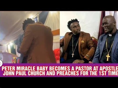 PETER MIRACLE BABY GUTUO PASTOR NI APOSTLE JOHN PAUL NA KUHUNJIA RITA