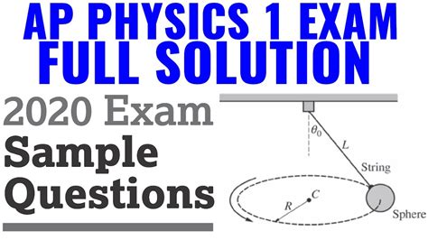 Ap Physics 1 Practice Test Answers 2019 Ap Physics 1 Practic