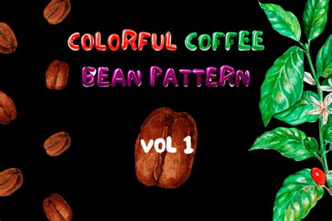 Coffee Bean Pattern I VOL1 Graphic by TopStorePro · Creative Fabrica