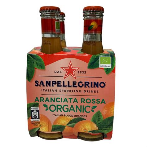 San Pellegrino Aranciata Rossa 4pk - Biviano & Sons