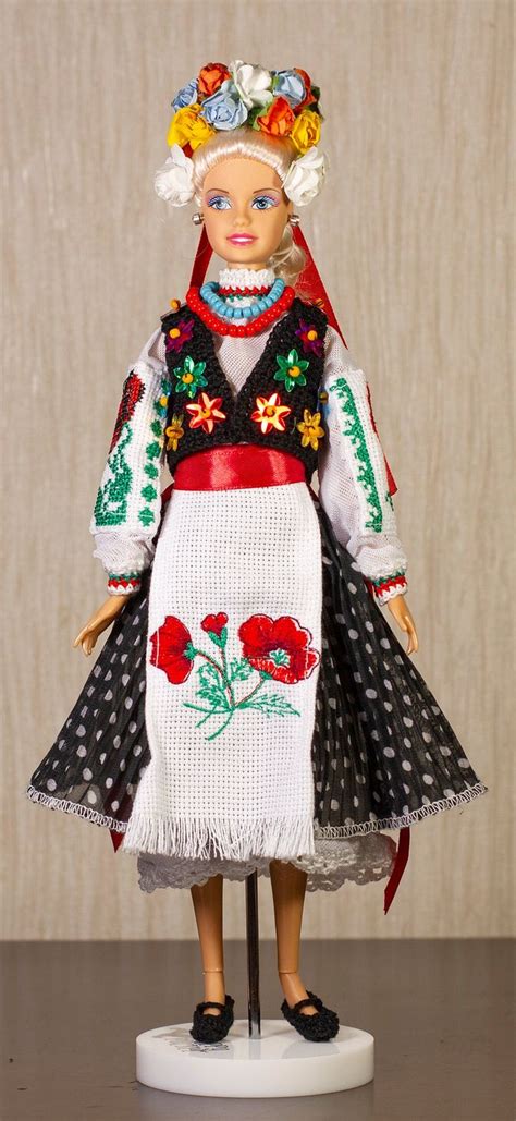 Ukrainian Doll Bride Barbie Dress Barbie Clothes Doll Dress