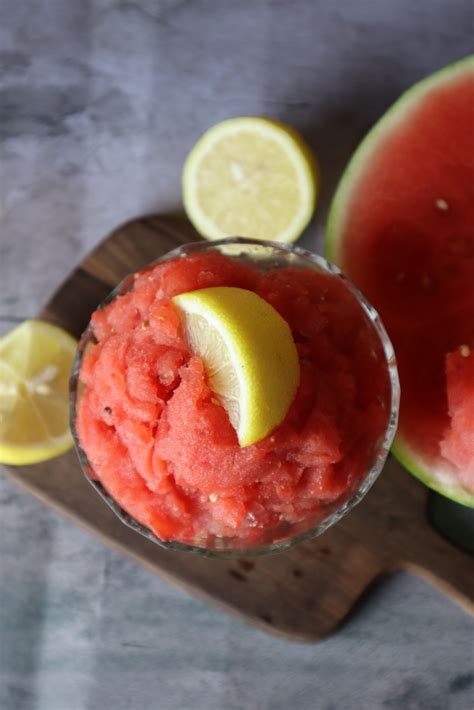 Low Calorie Vegan Ice Cream Recipe (Watermelon Sorbet)