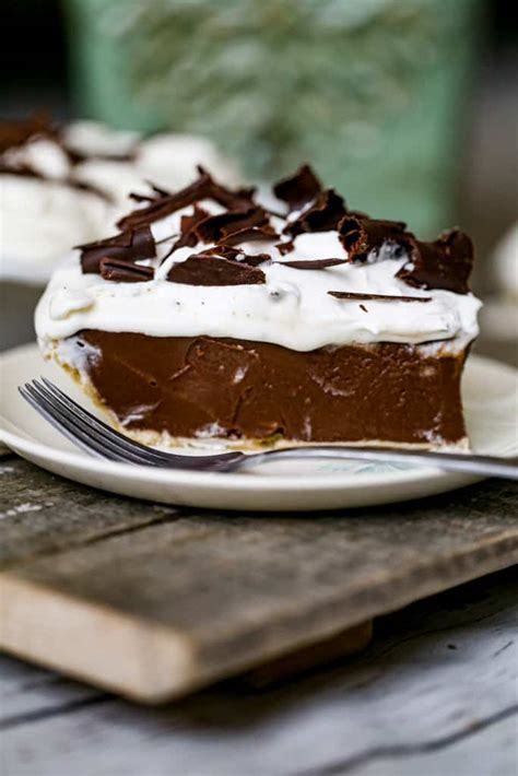 Easy Chocolate Pudding Pie The Baking Chocolatess