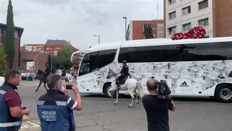 Bus That Transports Real Madrid Players | Editorial Video | 13470032a ...