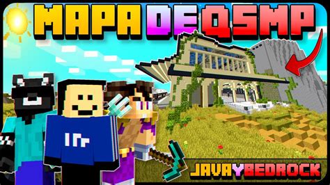 El Mejor Mapa De Qsmp Para Minecraft Java Y Bedrock Youtube