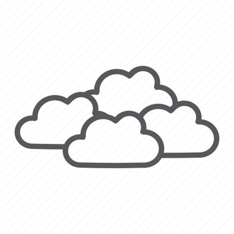 Climate Cloudy Overcast Sky Weather Icon Download On Iconfinder