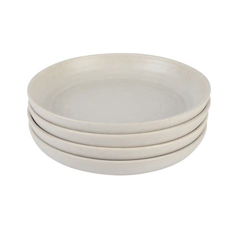 Latitude Run Piece Inch Round Stoneware Dinner Bowl Set In Oat