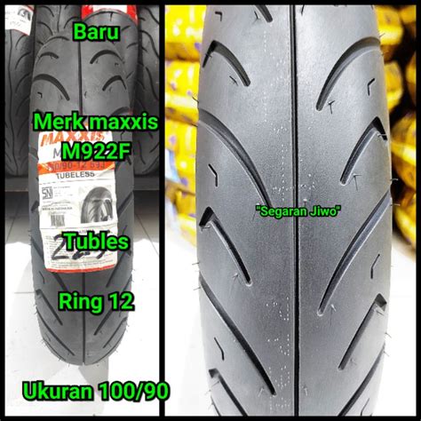 Jual Ban Tubles Motor Matic Ring Ukuran Merk Maxxis Ban Depan