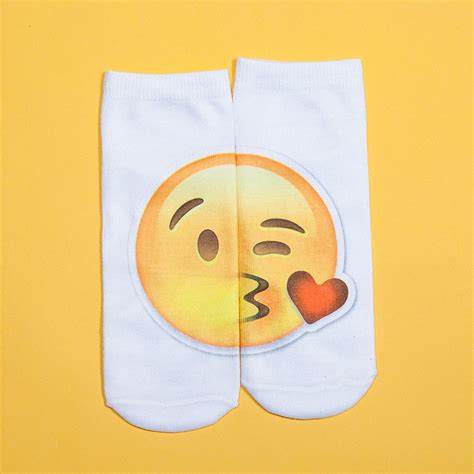 Emoji Pattern Socks | Top Tier Style