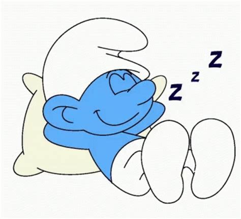 Sleeping Smurf GIFs | Tenor