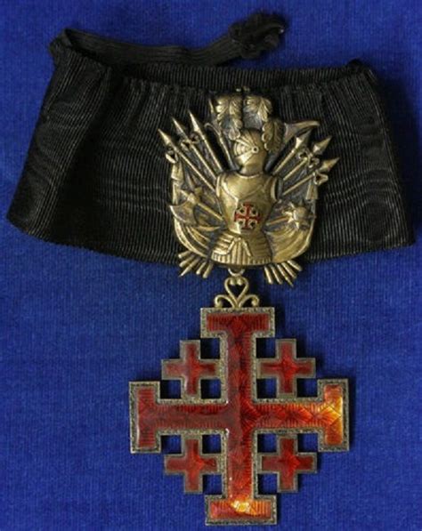 Equestrian Order Of The Holy Sepulchre Of Jerusalem Royal Arch Masons