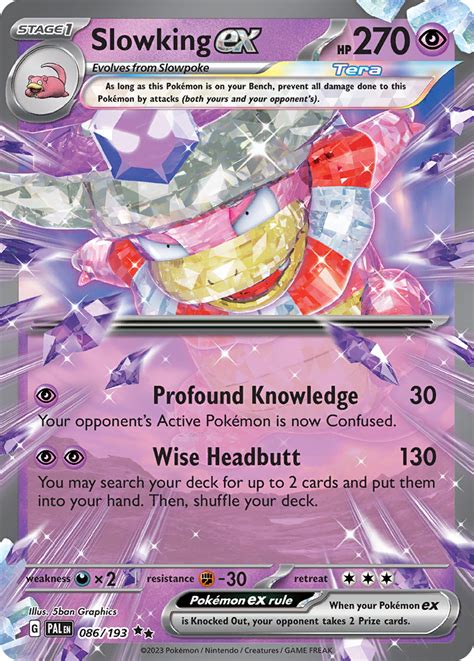 Slowking Ex Paldea Evolved Pal Pkmncards