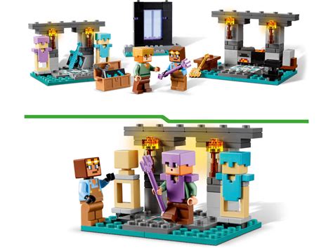 Lego Minecraft La Armería 21252 Juguetilandia