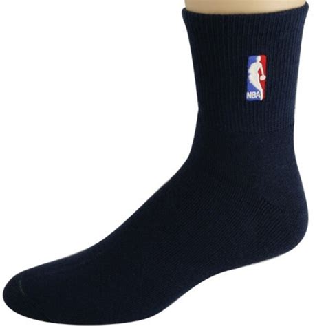 Navy Blue Nba Logo Socks Nba Store