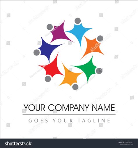 Group Logo Design Stock Vector (Royalty Free) 1206322321 | Shutterstock