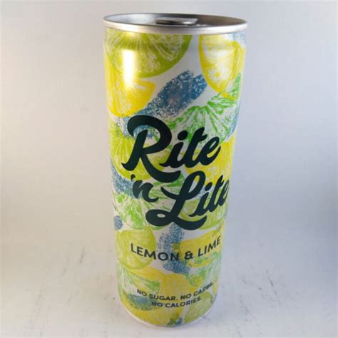 Keto approved Rite 'n lite Lemon & Lime Soda drink 250ml | Shopee ...