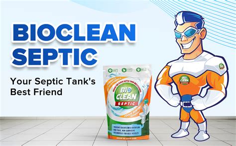 Bioclean Septic Tank Cleaner Powder Odour Removal Formula Septic