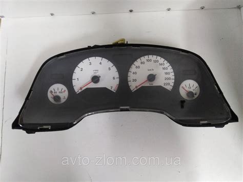 Щиток приборов Opel Zafira A, Опель Зафира А. Бензин. 09118563. (ID ...