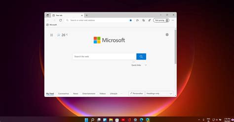 Microsoft Edge On Windows 11 Gets Its First Ui Changes - Riset