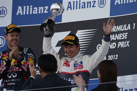 小林可夢偉 「f1日本gpの表彰台は優勝したベッテルに申し訳なく感じた」 【 F1 Gate Com