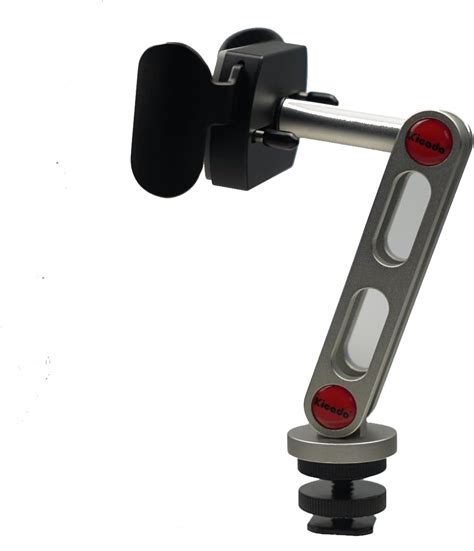 Amazon Kicada Hot Shoe Mount Adapter Phone Holder Metal Phone Tripod Mount Adjustable Cell