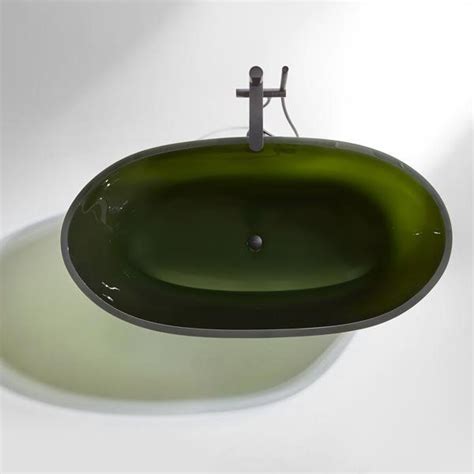 Reflex Oval Bathtub In Cristalmood Antonio Lupi Idee Vasca Da Bagno