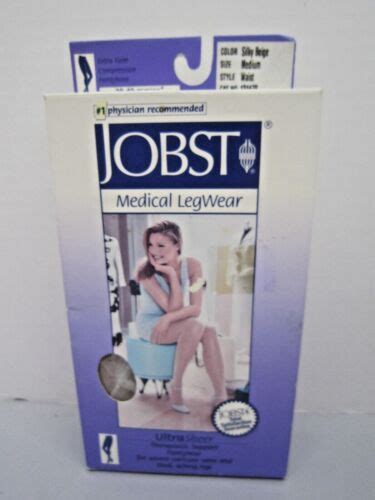 Jobst Womens UltraSheer Compression Pantyhose 30 40 Mmhg Closed Toe EBay