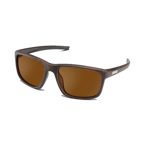 Suncloud Optics Respek Sunglass Burnished Brown Polarized Brown Lens