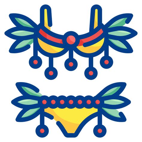 Bikini Wanicon Lineal Color Icon