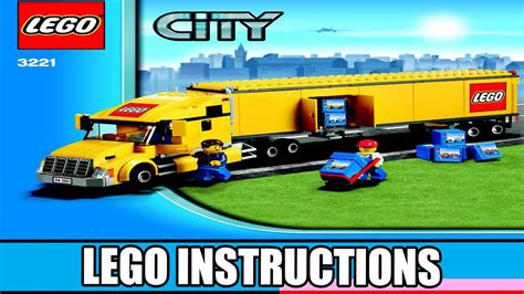 LEGO Instructions City 3221 LEGO City Truck YouTube