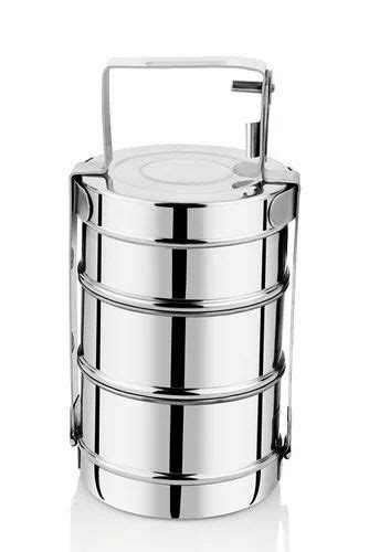 Stainless Steel Lunch Box At Rs 265kg Stainless Steel Tiffin Box In