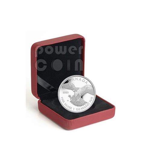 PEREGRINE FALCON 1 Oz Silber Münze 5 Canada 2014