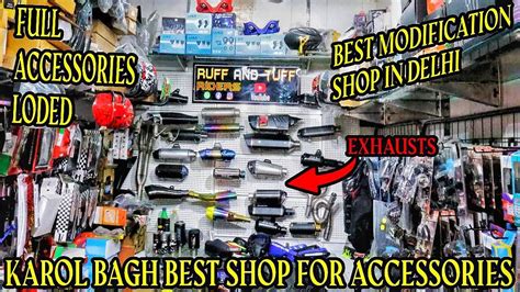 Best Shop In Karol Bagh For Accessories Bike Accessories In Cheap