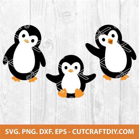 Penguin Svg Free For Cricut Maker Craftstudio