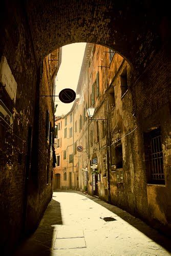 Angoli Pittoreschi Di Siena Via Del Rialto Massi Lo S