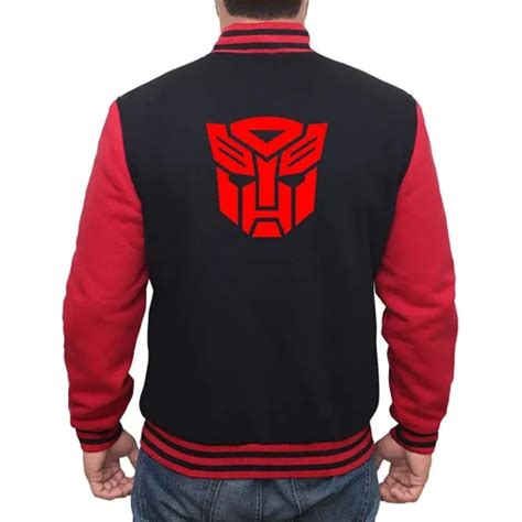 Transformers Knight Black And Red Varsity Jacket La Jacket