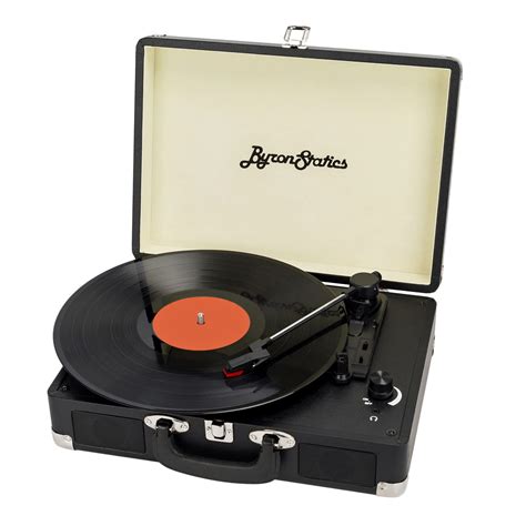 ByronStatics Record Player, Vinyl Turntable Record Player 3 Speed with