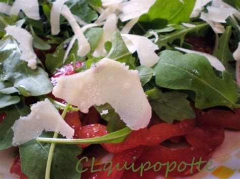 Salade Roquette Parmesan Recette Ptitchef