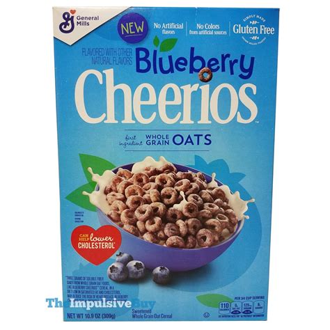 Review Blueberry Cheerios Cereal The Impulsive Buy