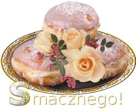 Tłusty Czwartek pączki Ruchome animowane gify darmowe obrazki