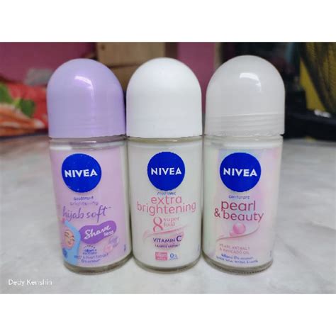 Jual Nivea Deodorant Roll On Extra Brightening Pearl Beauty Hijab