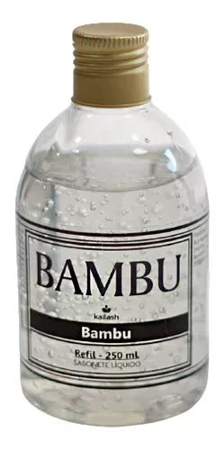 Refil Sabonete Líquido P Lavabo Bambu Kailash 250ml Parcelamento sem